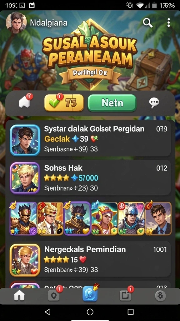 Tantangan seru menunggu di setiap level.