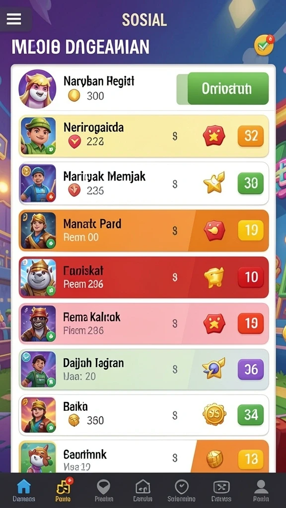 Tampilan antarmuka yang menarik dan mudah dipahami.