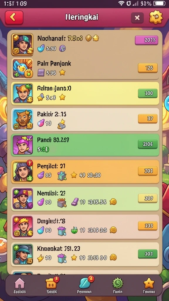 Level-level menantang yang penuh strategi dan aksi.