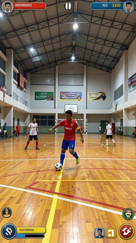 Berbagai pilihan permainan yang membuat tidak bosan.