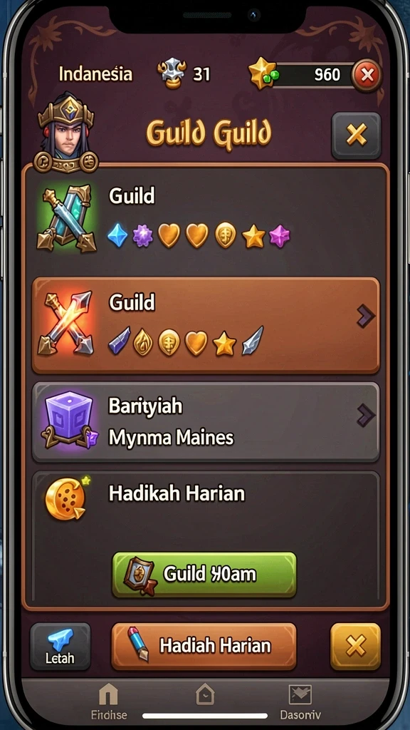 Gameplay seru dengan berbagai tantangan menunggu.