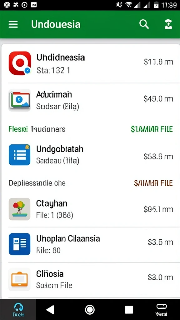 Screenshot aplikasi BENTO123 menunjukkan grafis yang memukau.