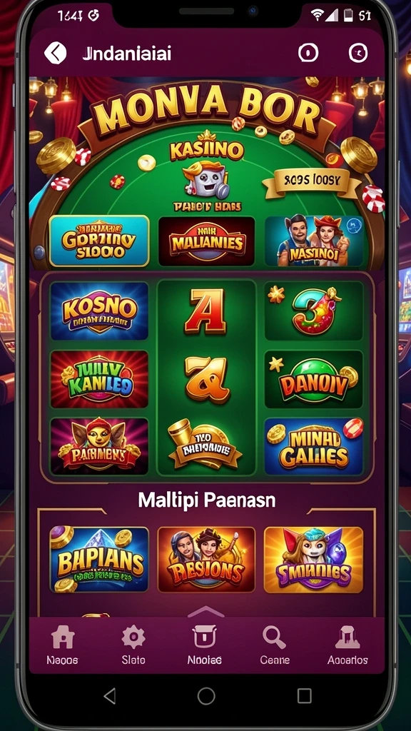 Beragam pilihan permainan yang menarik.