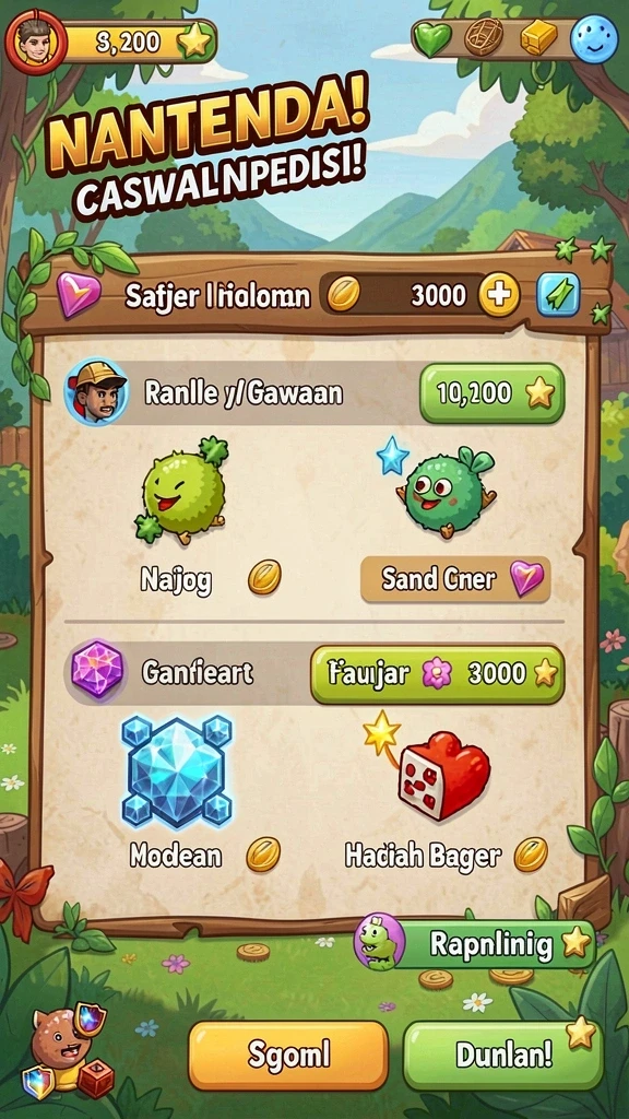 Tampilan antarmuka yang menarik dan mudah digunakan.
