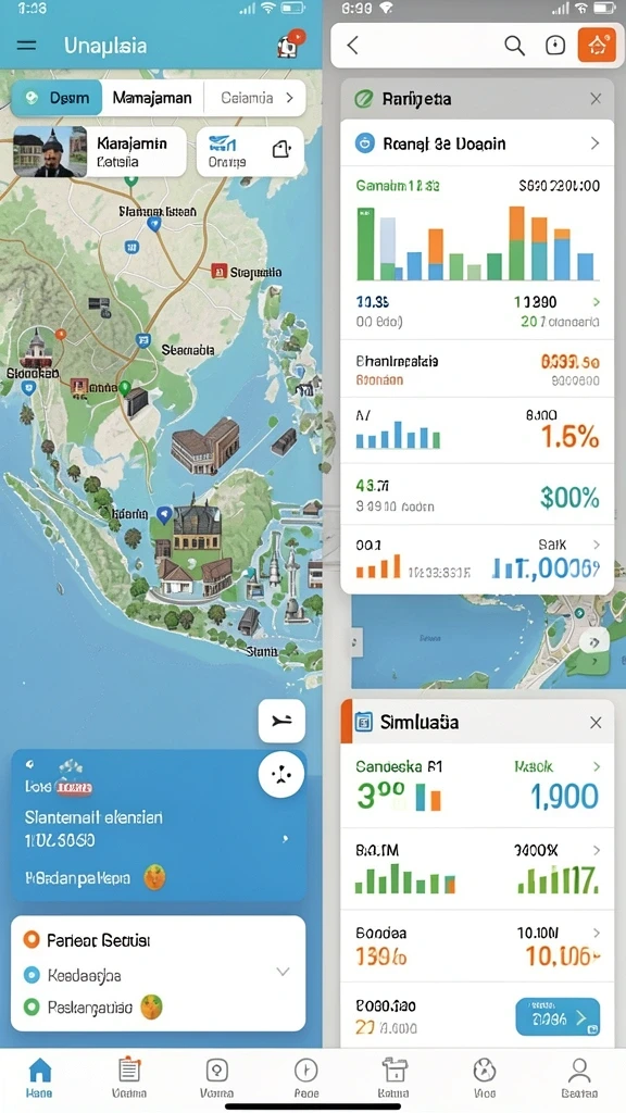 Kompetisi multiplayer yang mendebarkan.