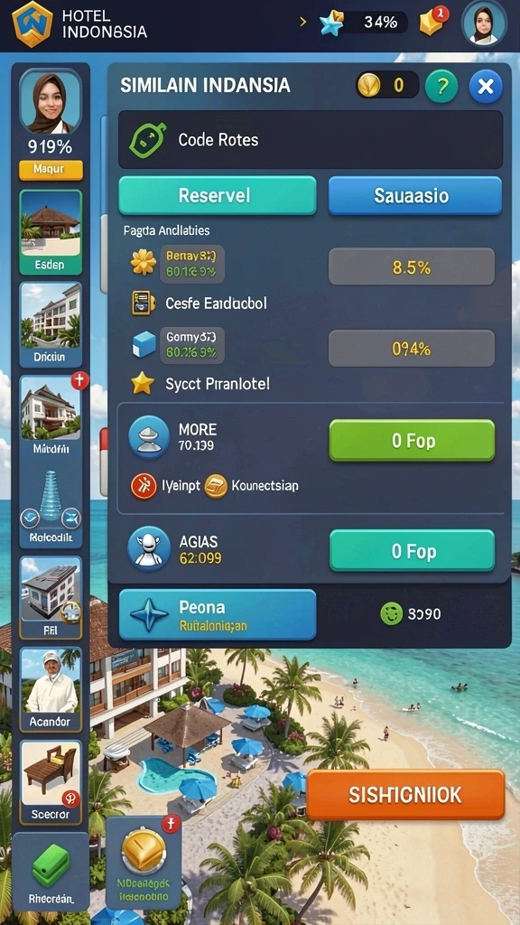 Tampilan antarmuka yang user-friendly dan menarik.