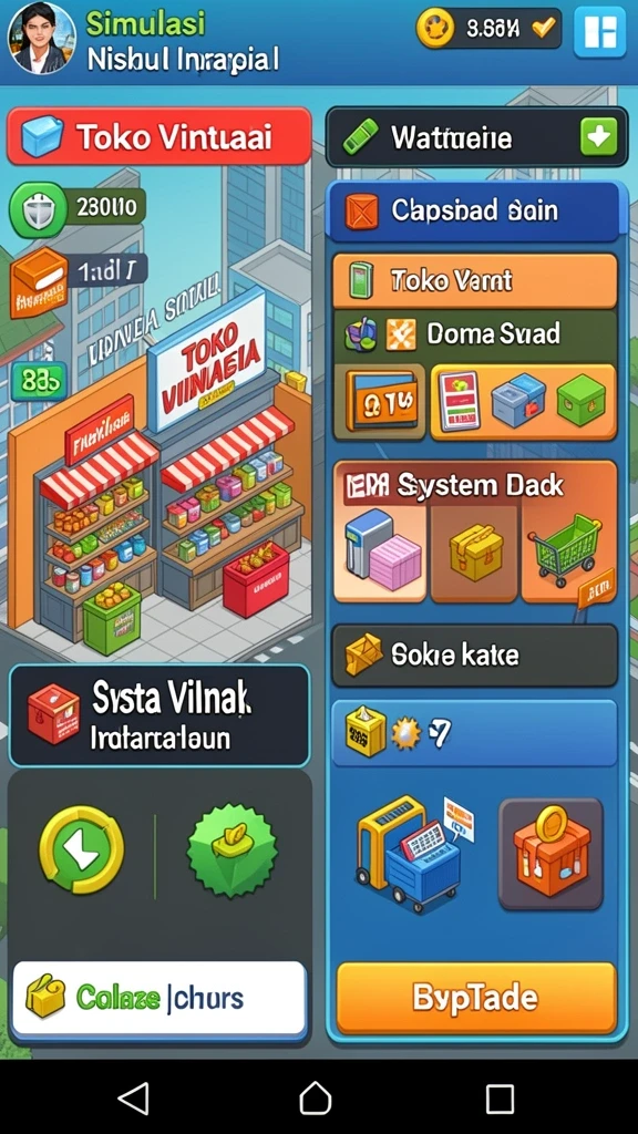 Tampilan antarmuka yang menarik dan mudah dinavigasi.