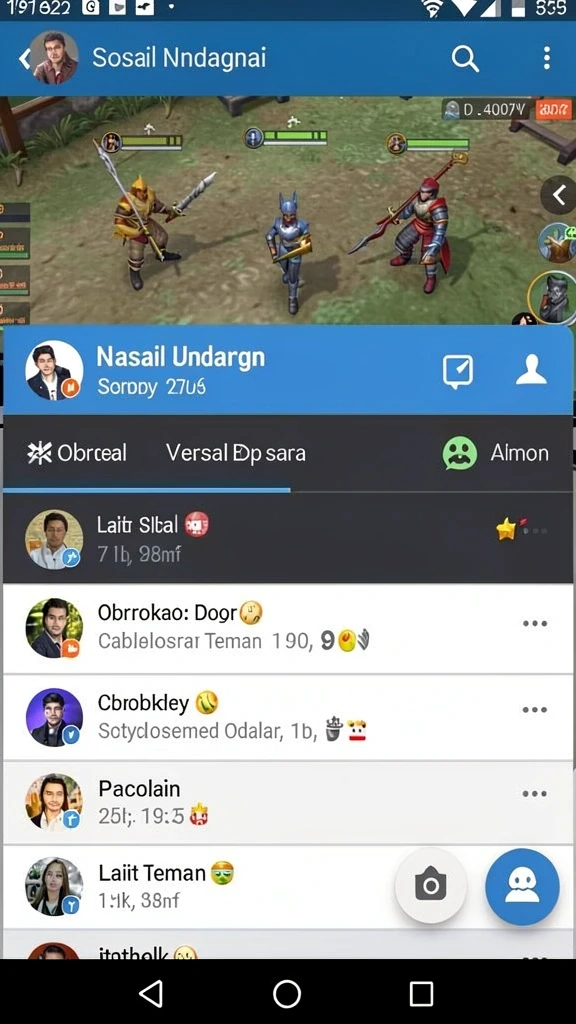 Tampilan antarmuka yang ramah pengguna.