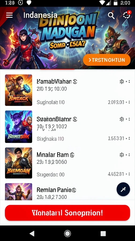 Tampilan level pertama yang mengesankan.