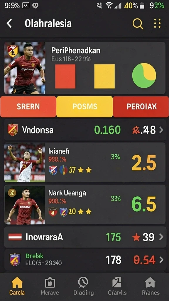 Tampilan antarmuka yang intuitif dan menarik.