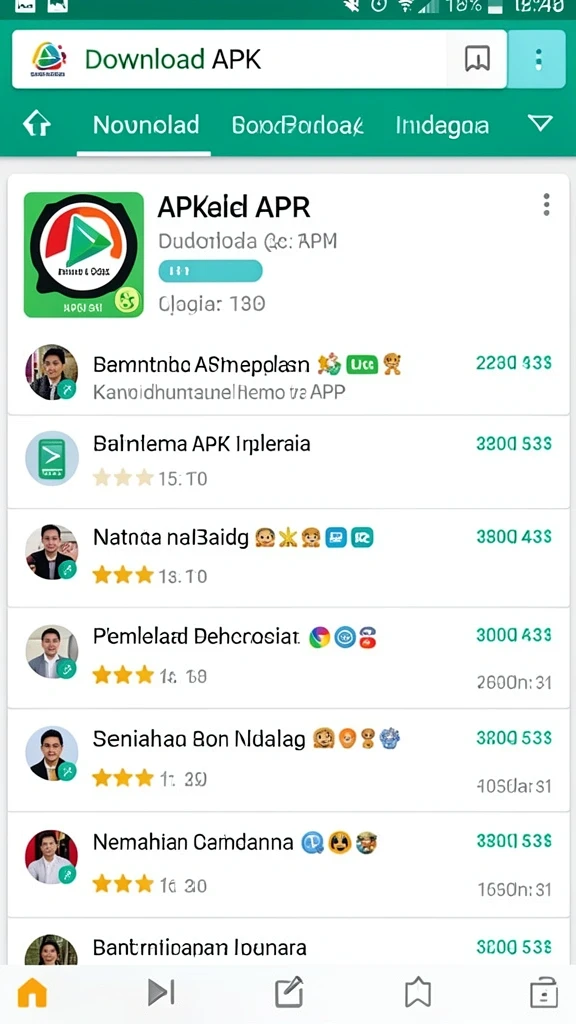 Menu navigasi yang mudah digunakan untuk semua pemain.