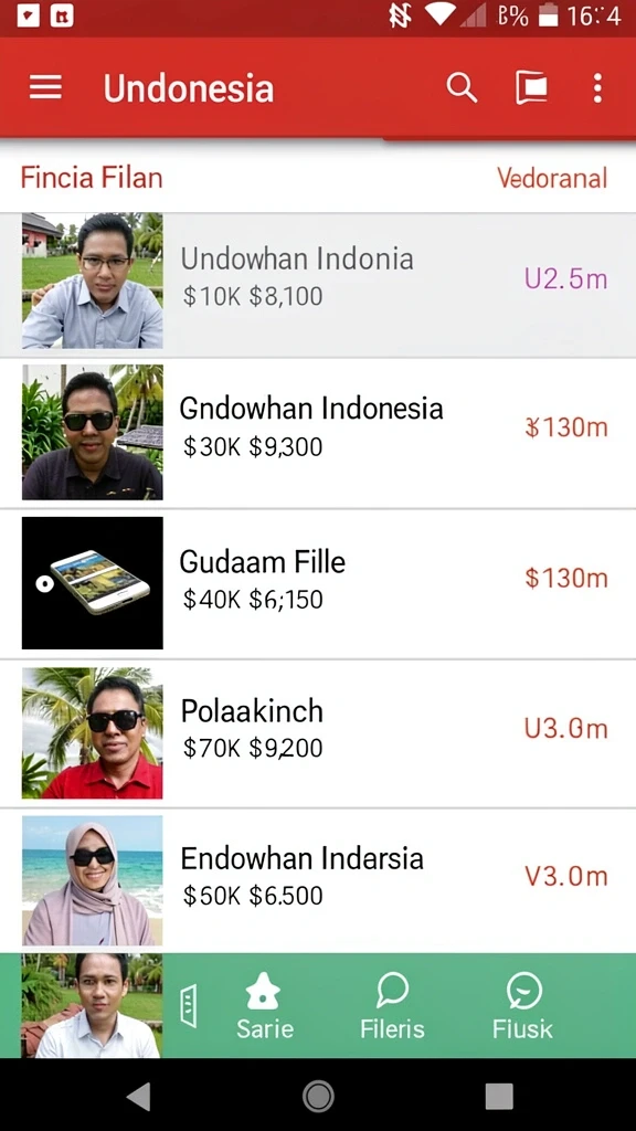 Antarmuka yang ramah pengguna dan mudah dinavigasi.