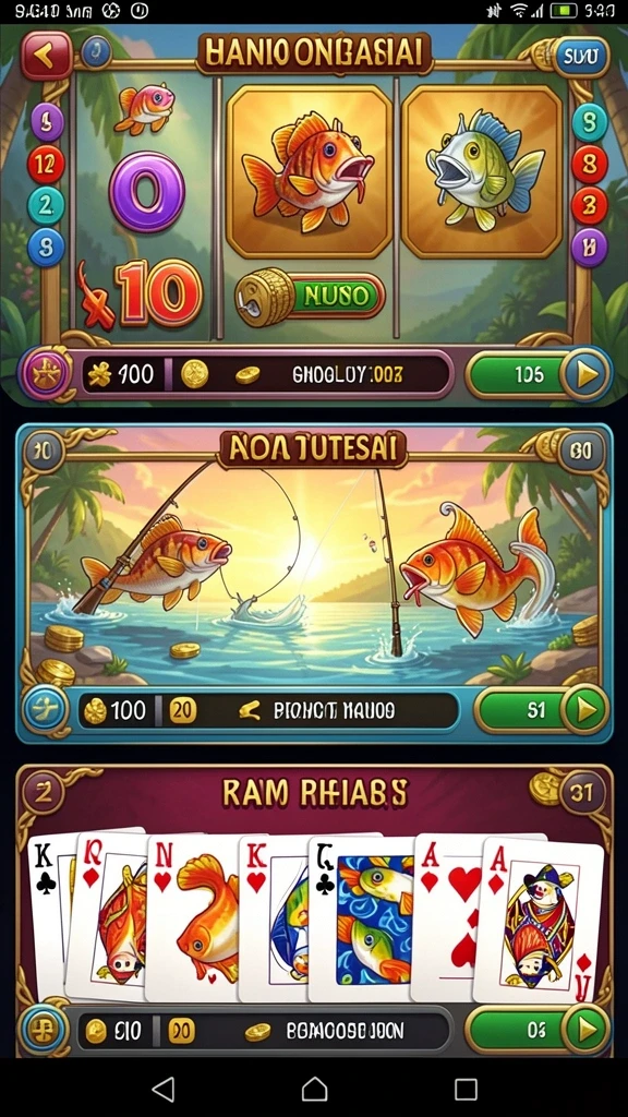 Berbagai pilihan permainan slot dengan tema unik.