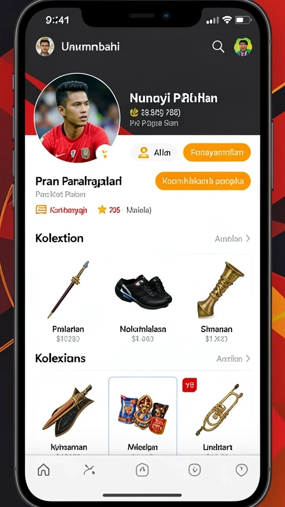 Berbagai pilihan permainan yang dapat dinikmati.