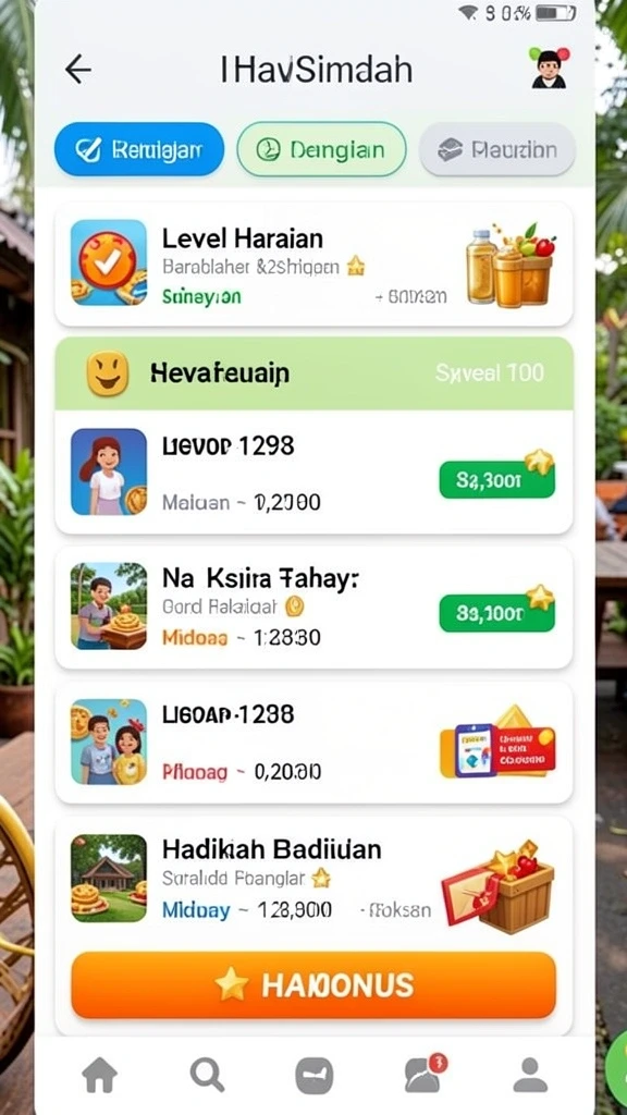 Tampilan antarmuka yang ramah pengguna.