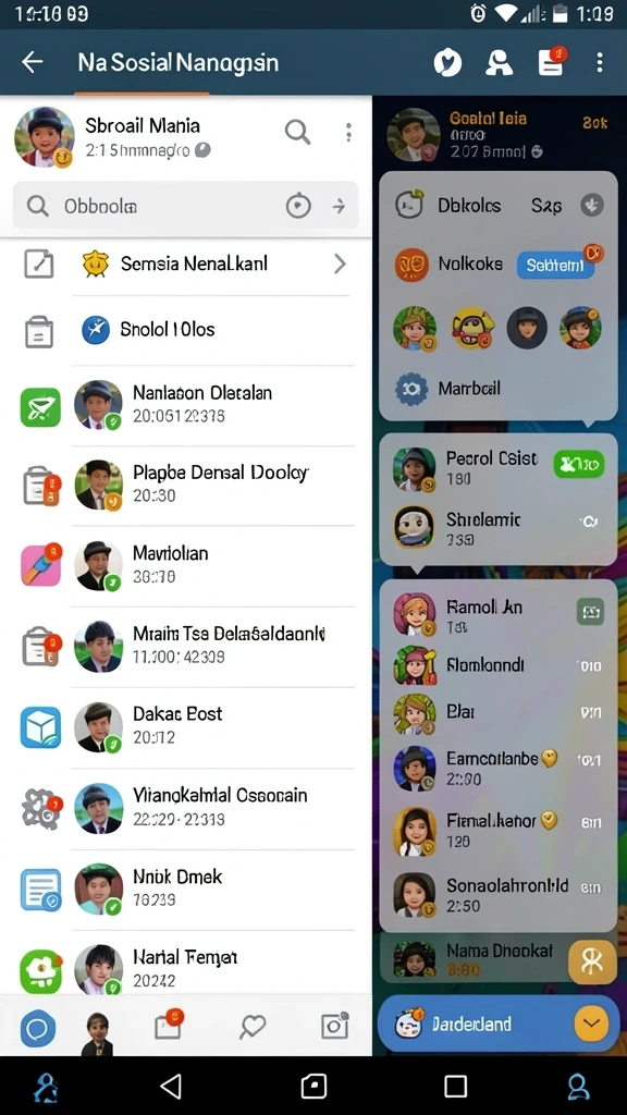 Fitur kompetitif dengan pemain lain secara online.