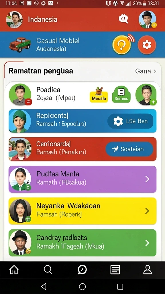 Mode permainan yang beragam untuk semua jenis pemain.