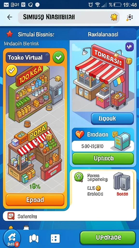 Tantangan baru di setiap level yang menegangkan.