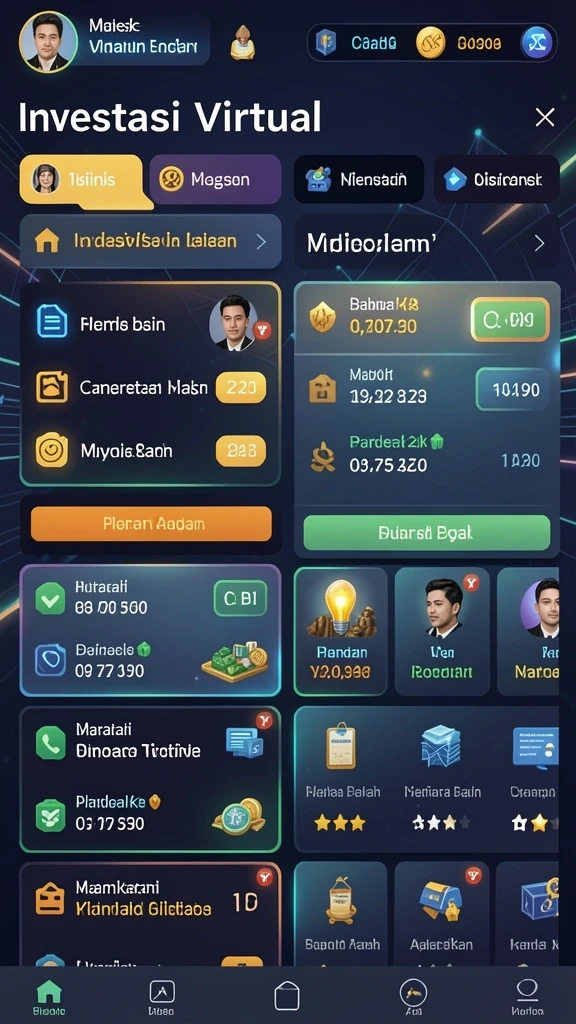 Beragam karakter unik untuk dipilih dan dimainkan.