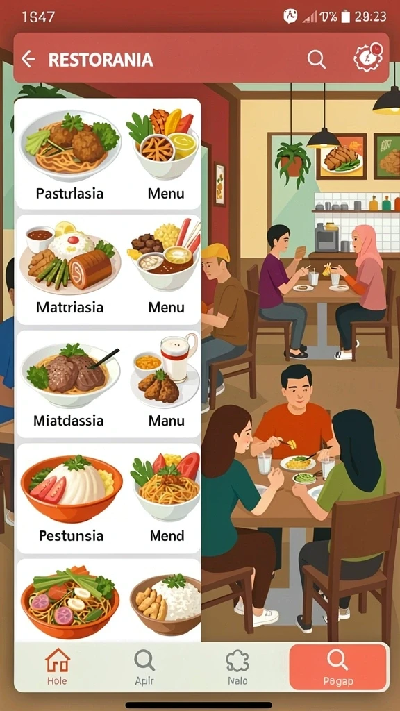 Tampilan antarmuka JUALTOTO yang menarik dan user-friendly.