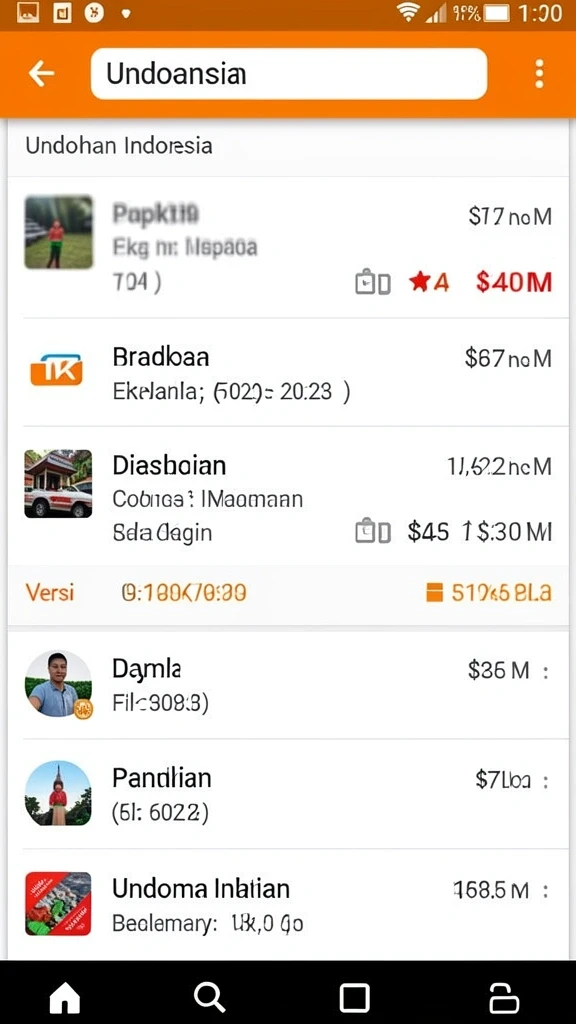 Tampilan antarmuka yang menarik dan user-friendly.