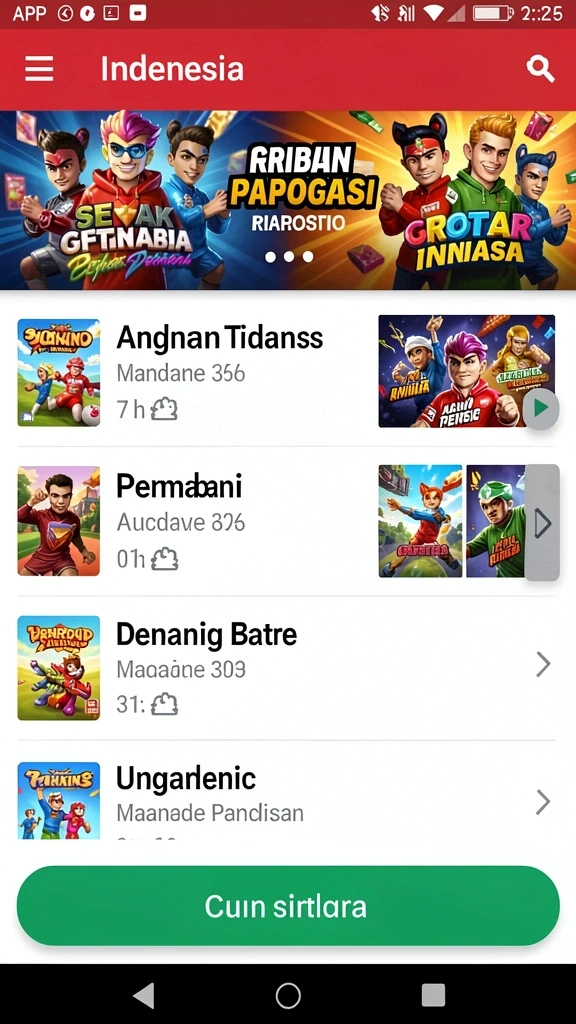 Screenshot dari misi menarik di LANCAR138.