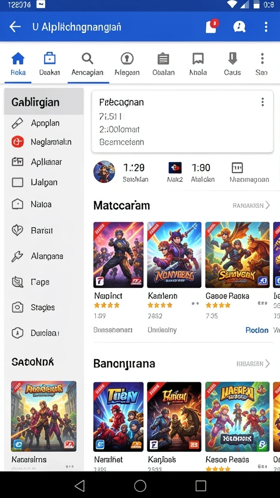 Screenshot menampilkan antarmuka pengguna yang menarik.