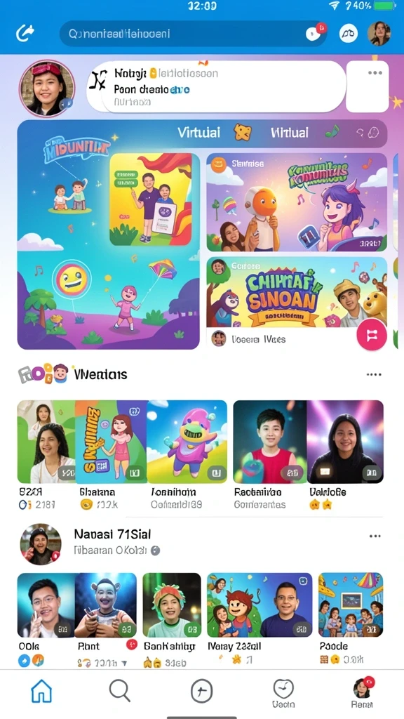 Berbagai mode permainan yang seru dan menantang.