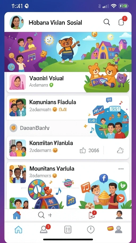 Tampilan antarmuka yang menarik dan user-friendly.
