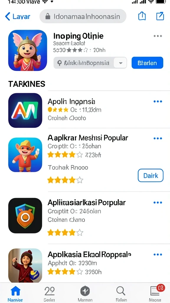 Tangkapan layar menampilkan antarmuka permainan yang menarik.