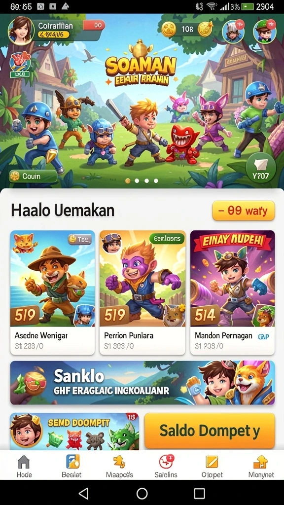 Berbagai pilihan permainan judi online yang menghibur.