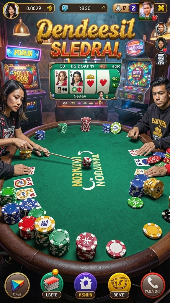 Antarmuka pengguna yang intuitif dan menarik.