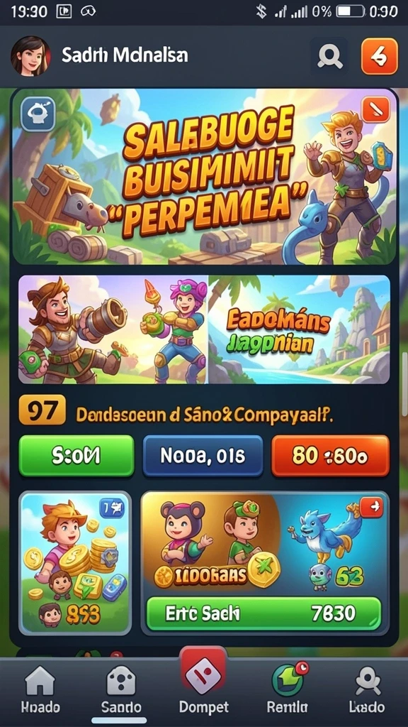 Fitur sosial untuk berbagi pengalaman dengan teman.