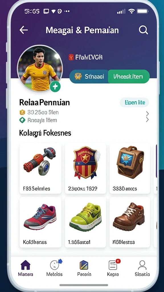 Proses transaksi yang cepat dan aman.