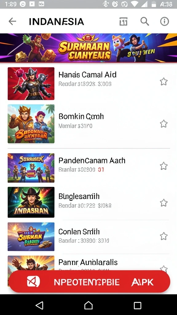 Tampilan antarmuka pengguna yang intuitif dan menarik.