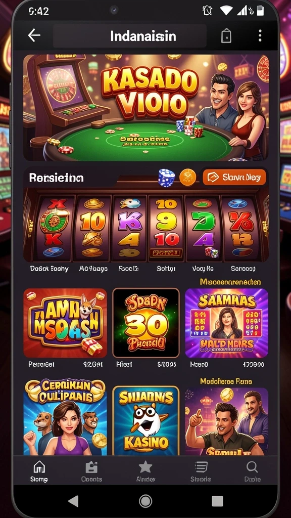 Tampilan level pertama di PGG68, penuh warna dan detail.