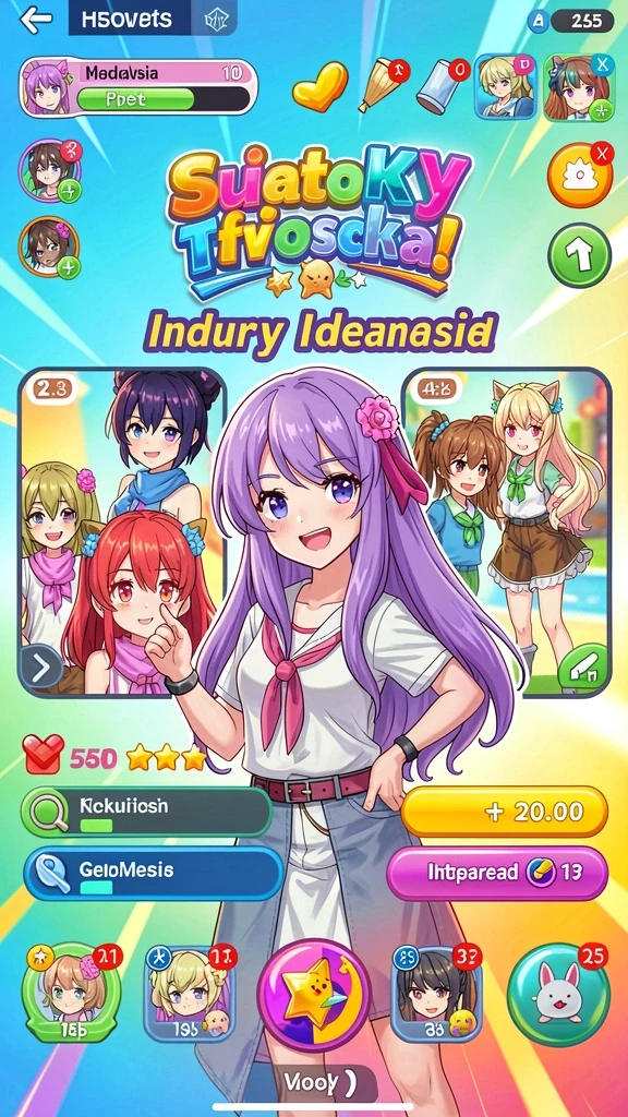 Fitur multiplayer yang memungkinkan pemain bersaing secara global.
