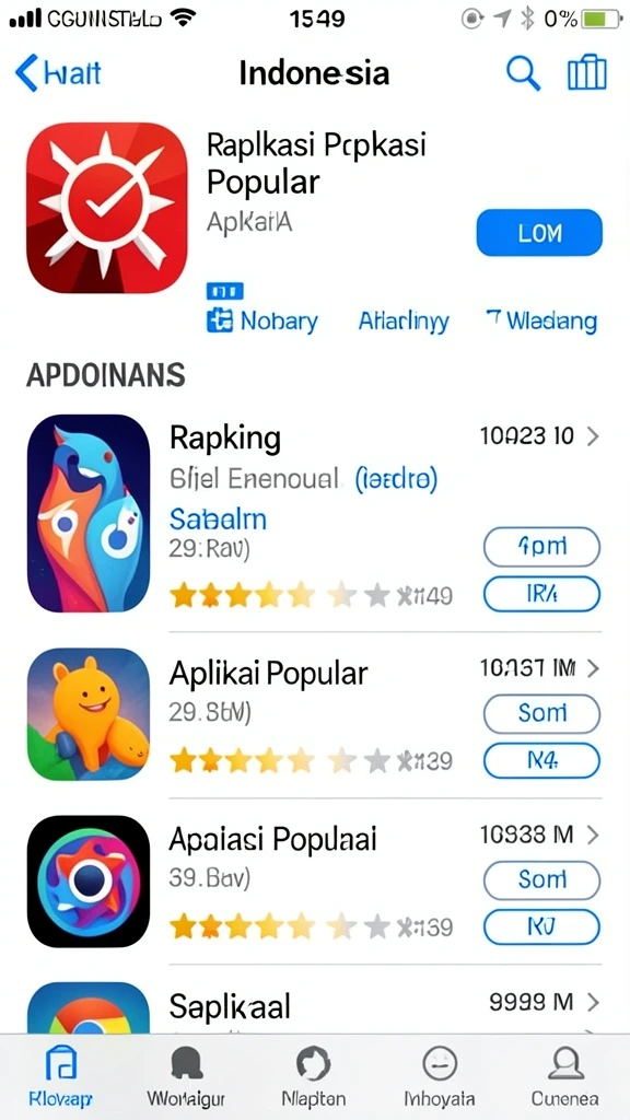 Tampilan antarmuka yang user-friendly dan menarik.