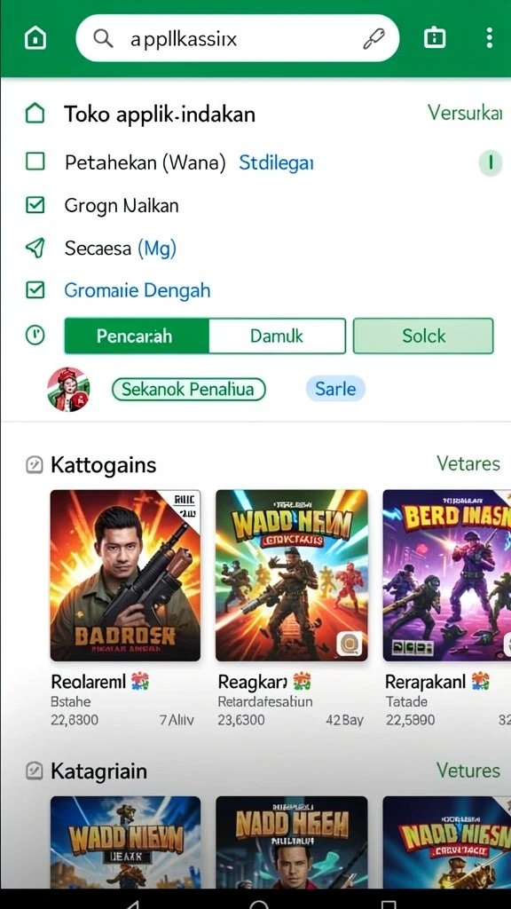 Pengalaman bermain yang mendebarkan dan seru.