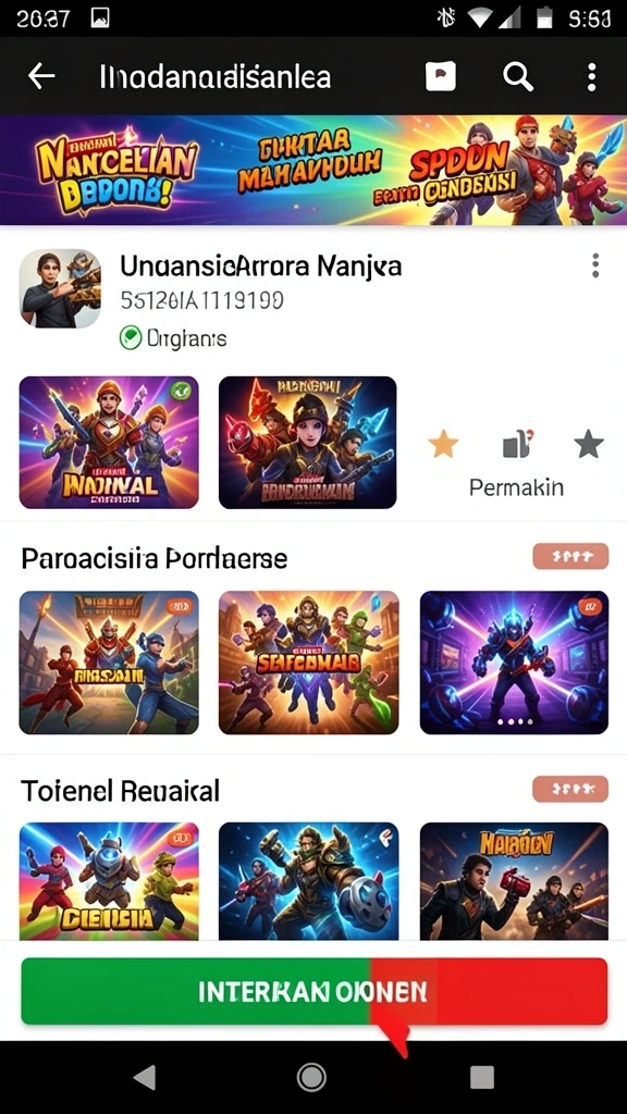 Fitur komunitas yang memungkinkan interaksi antar pemain.