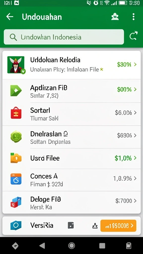 Tampilan awal yang menarik dan mudah dinavigasi.