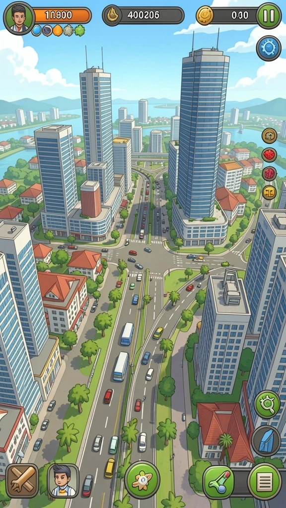 Gameplay yang penuh aksi dan tantangan seru.