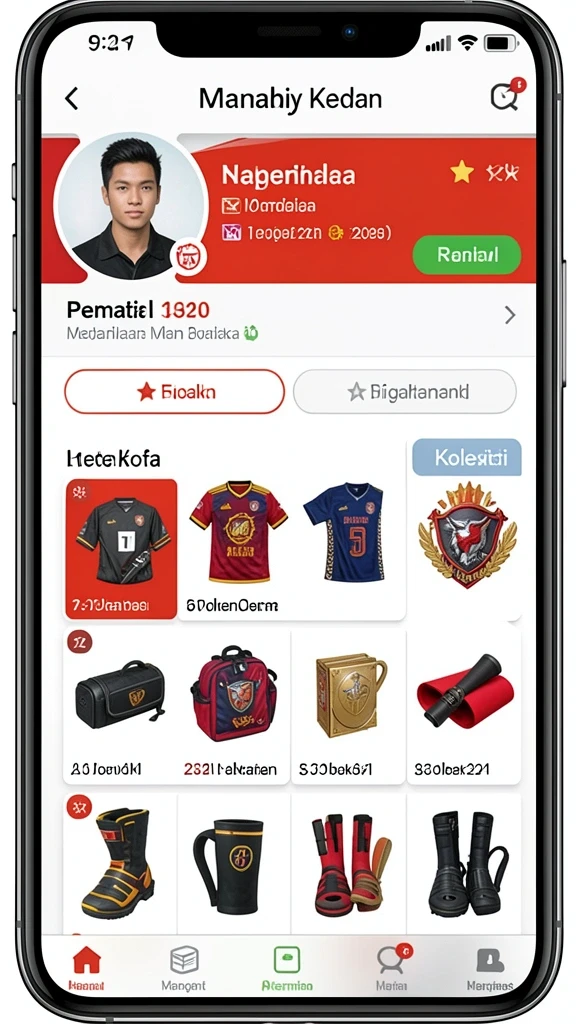 Tampilan antarmuka pengguna yang menarik dan mudah digunakan.