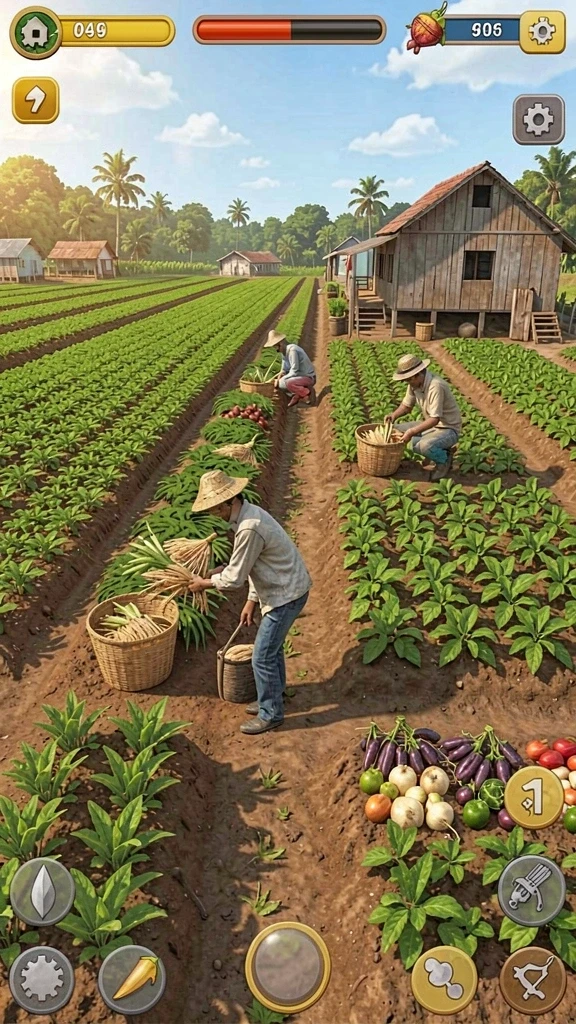 Pengaturan karakter dengan berbagai pilihan menarik.