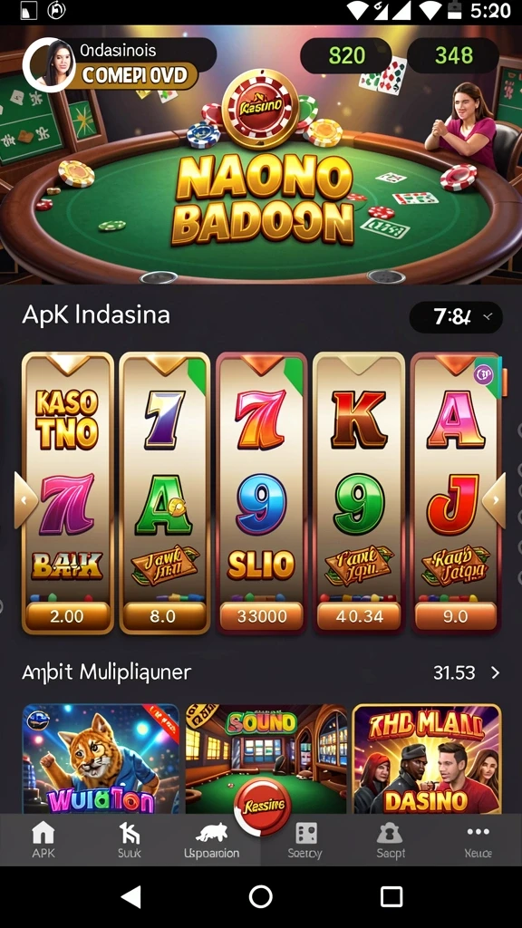 Pengalaman bermain yang menyenangkan dengan berbagai bonus.