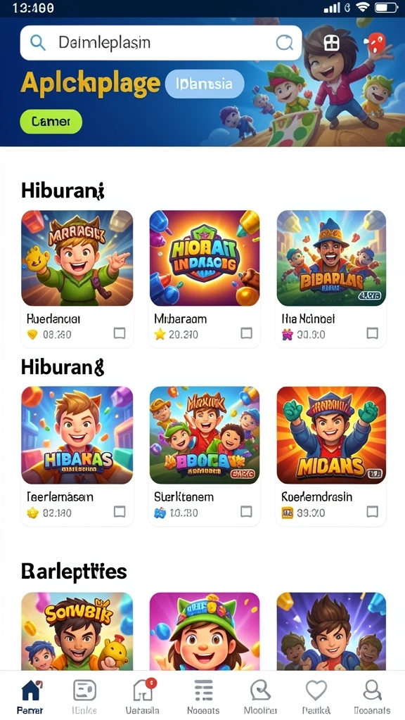 Tampilan antarmuka yang bersih dan intuitif.