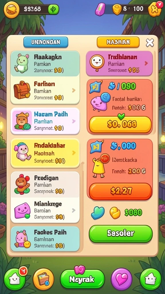 Sistem bonus harian yang menggiurkan.