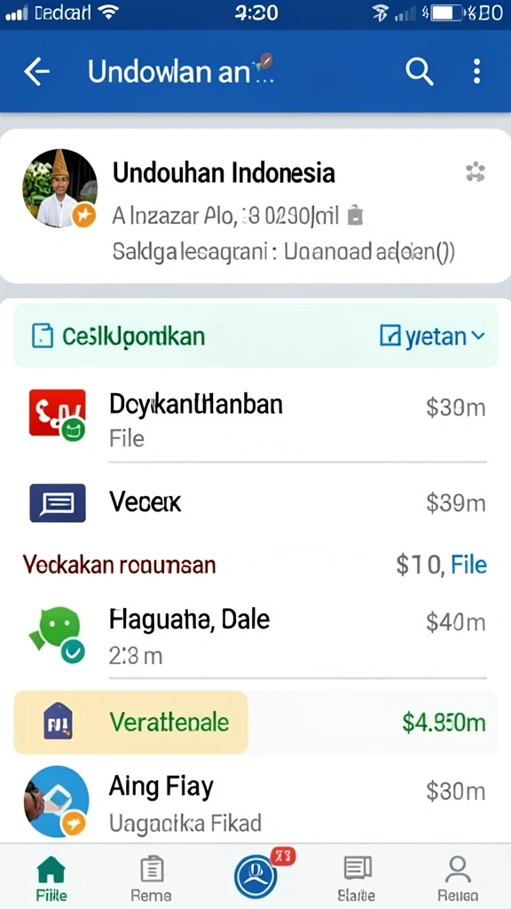 Screenshot aplikasi SULEBET - Fitur live casino yang menarik.