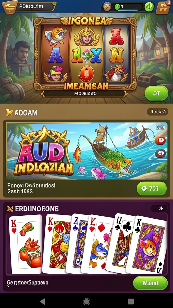 Level permainan yang menantang dan menarik untuk dijelajahi.